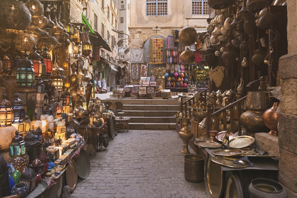 Khan al-Khalili Bazaar, Egypt