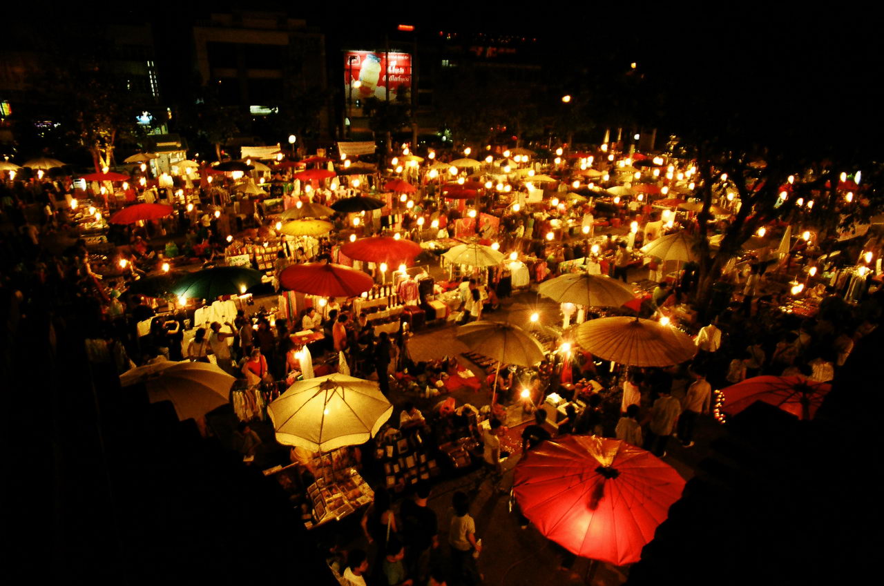 Chiang Mai Éjszakai Bazárja