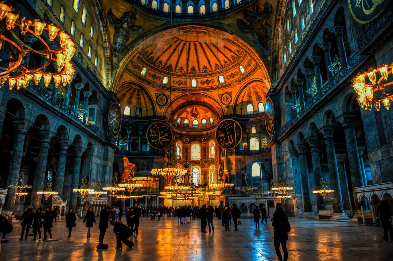 old city Hagia Sophia.