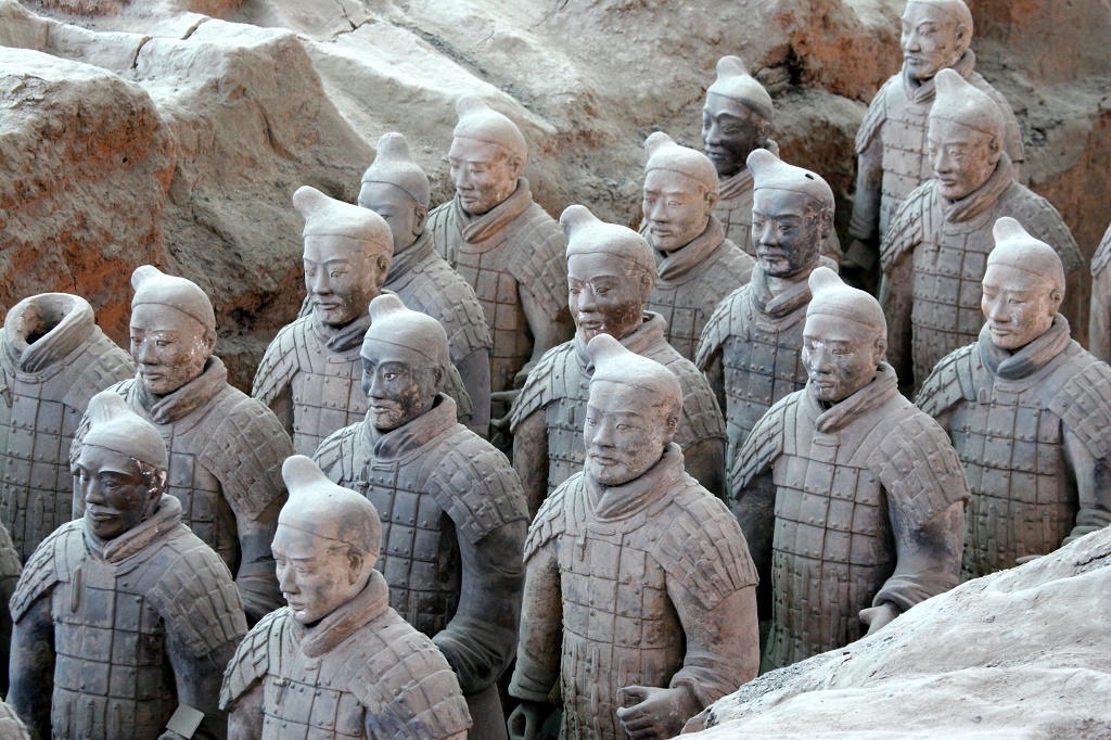 Terra-cotta warriors