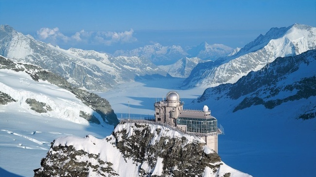 The Jungfraujoch.