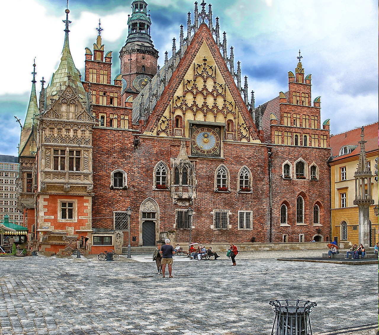 Wroclaw, Town Hall, Poland